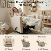 SOLACE Manual Nursery Glider Recliner