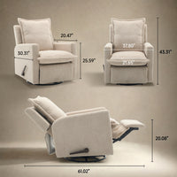 SOLACE Manual Nursery Glider Recliner