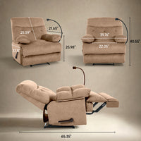 REGENT Oversized Manual Recliner