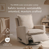 SOLACE Manual Nursery Glider Recliner