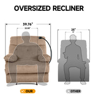 REGENT Oversized Manual Recliner