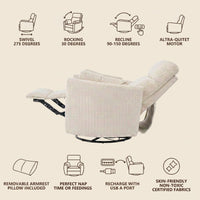 THE COVE Power Nursery Glider Recliner