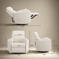 THE COVE Power Nursery Glider Recliner