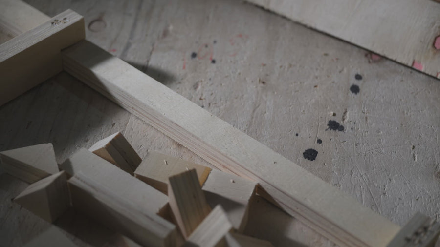 Woodwork details — silent video